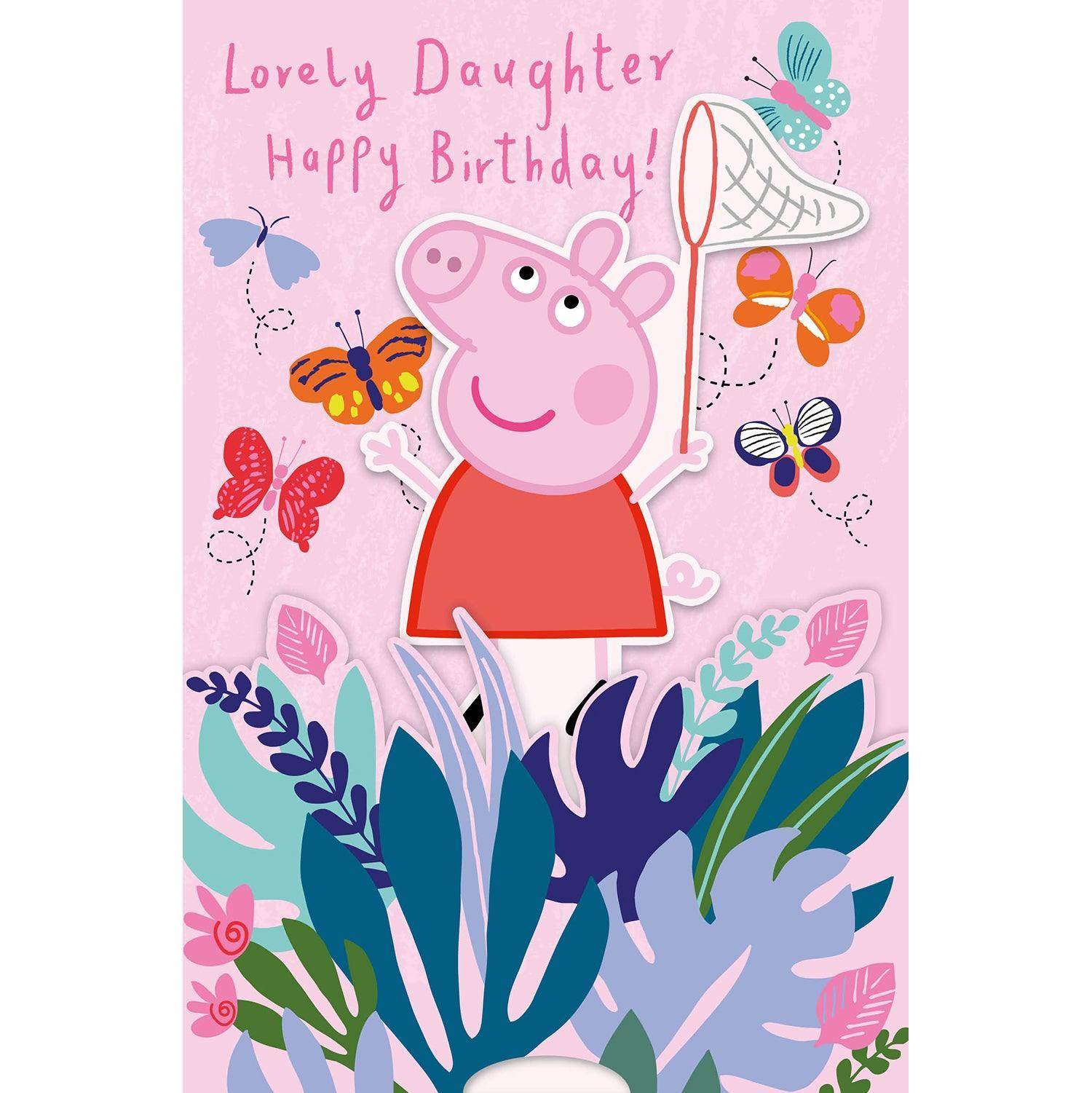 Daughter Butterfly Birthday Card Official Product