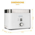 Sirius 2 Slice Toaster | White