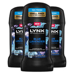 Deodorant Stick Blue Lavender With 72hrs Freshness 50ml, 3 Pack | Set of 3