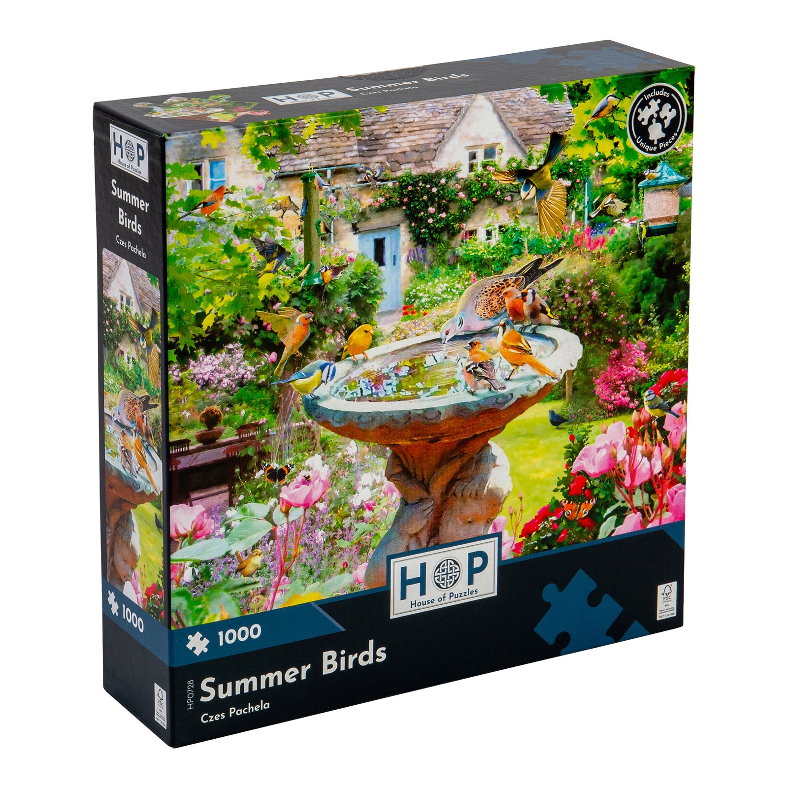 Summer Birds Jigsaw - 1000 Piece Jigsaw Puzzle For Adults