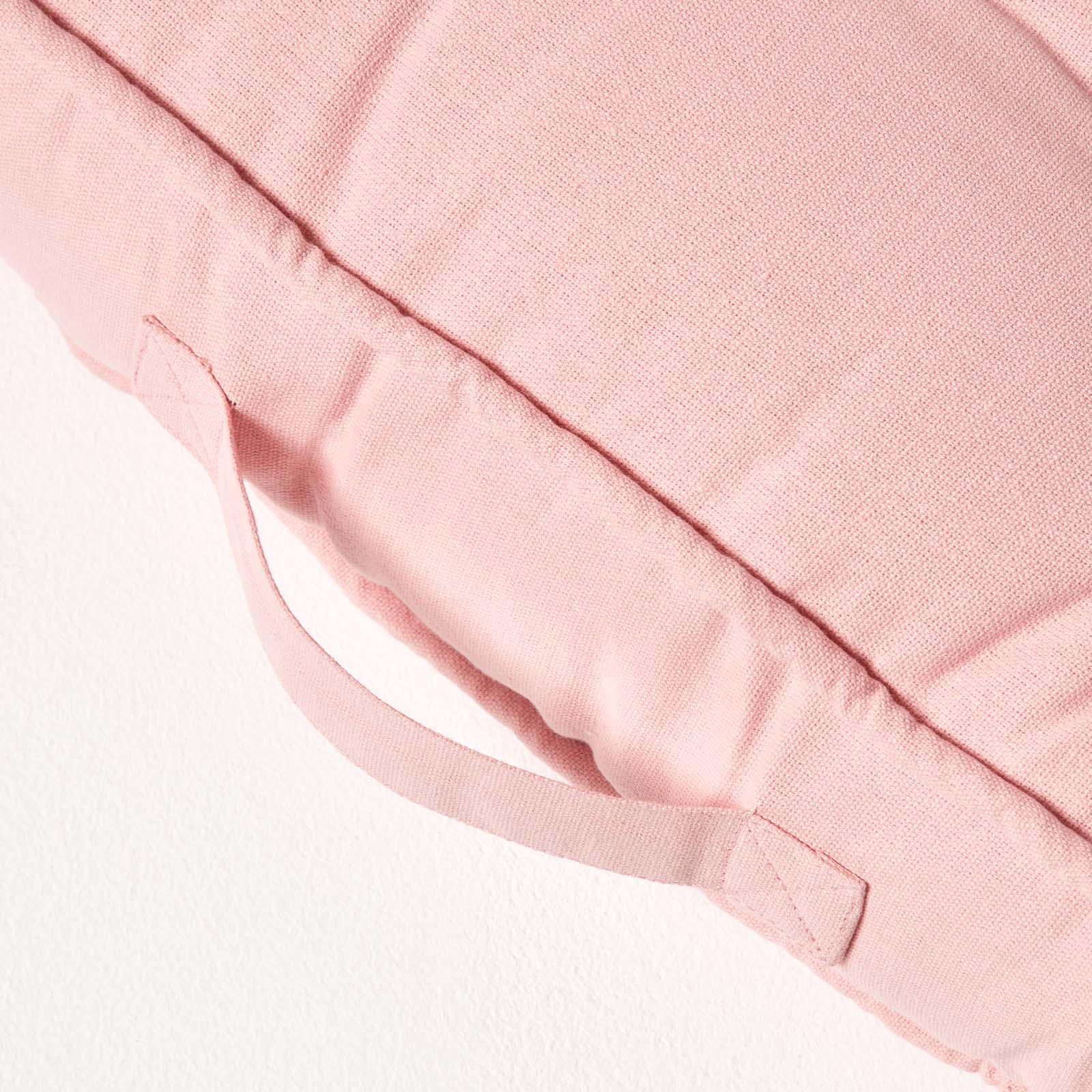 Cotton 2 Seater Booster Cushion | 50cm x 100cm | Pink
