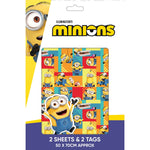 Gift Wrap, 4 Sheet 4 Tag, Bundle Official Product