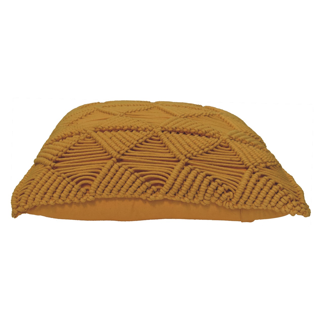 Esmi Cushion Set | Set-of-2 | Mustard Yellow
