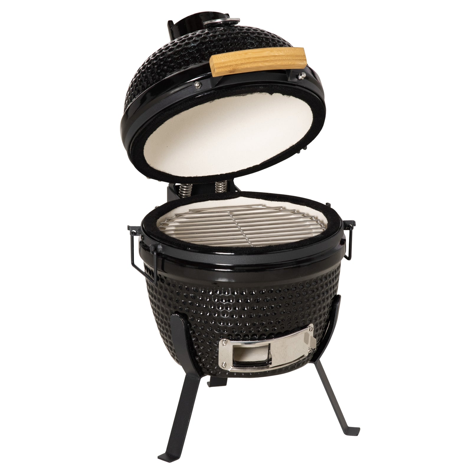 Ceramic Bbq Grill, Japanese Egg | Black