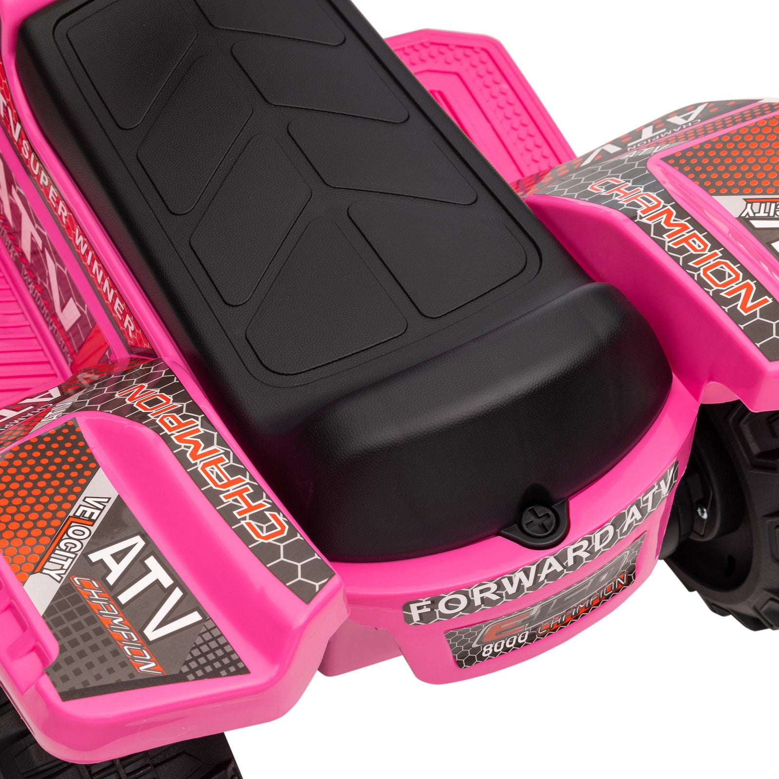 6v Kids Electric Ride On Car Toddler Quad Bike Atv For 18-36 Month | Pink