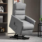 Power Lift Recliner Electric Chair W/ Remote | Grey