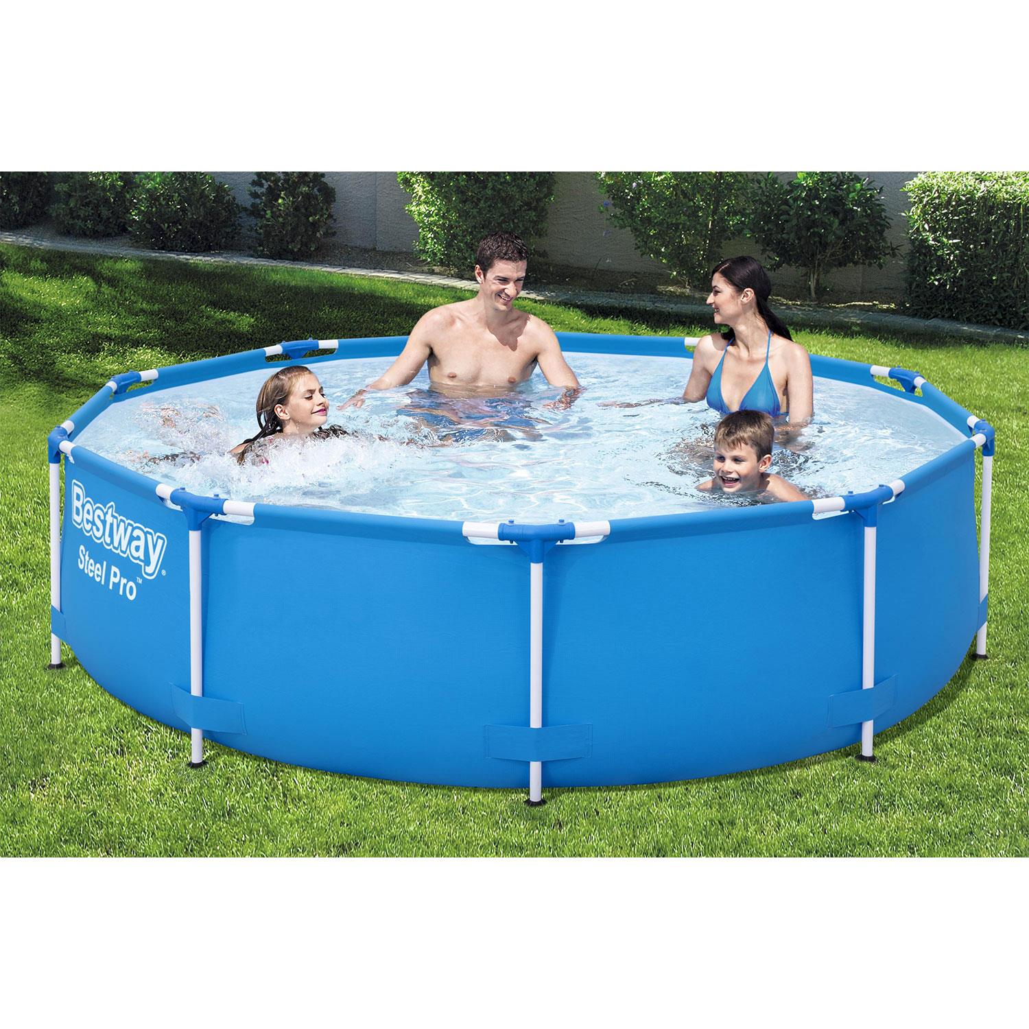 Bestway Steel Pro 10' X 30"/3.05m X 76cm Frame Swimming Pool