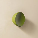 Towel Hook, Coat Hook, Round Handle, Round Knob, Green, Geyser Collection