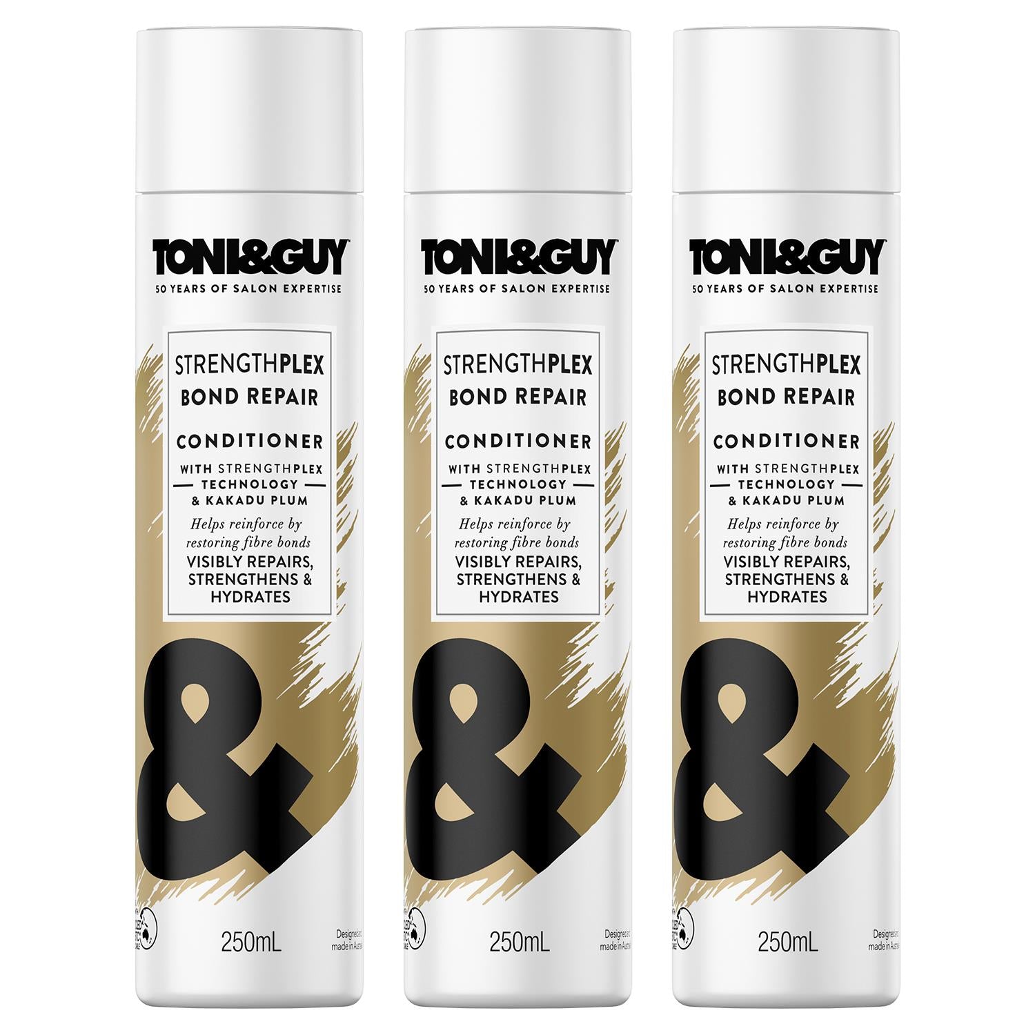 Bond Repair Conditioner With Strengthplex Technology 250ml, 3 Pack