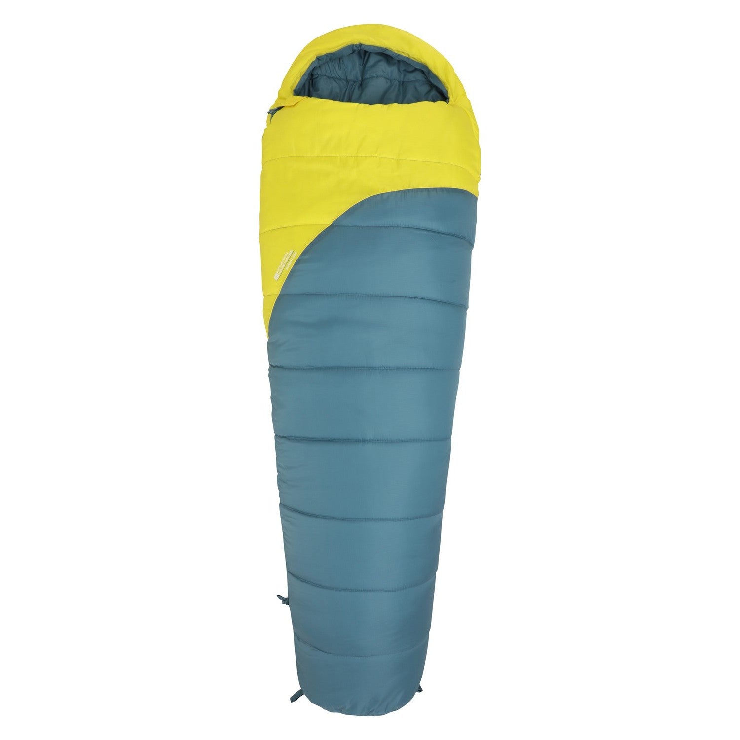 Summit 300 Left Zip Winter Mummy Sleeping Bag | 200cm | Blue & Yellow