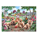 Mucky Pups - Big 500 Piece Jigsaw Puzzle For Adults, With Extra Large Pieces