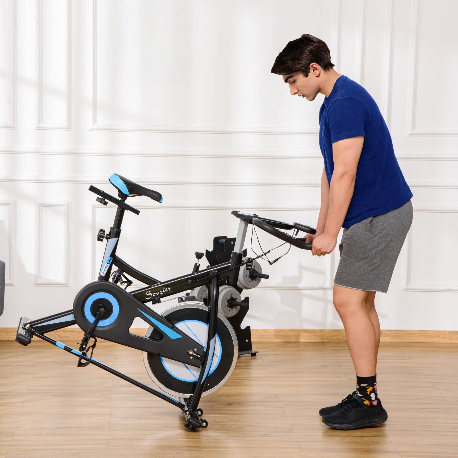 8kg Flywheel Stationary Exercise Bike Indoor Cycling