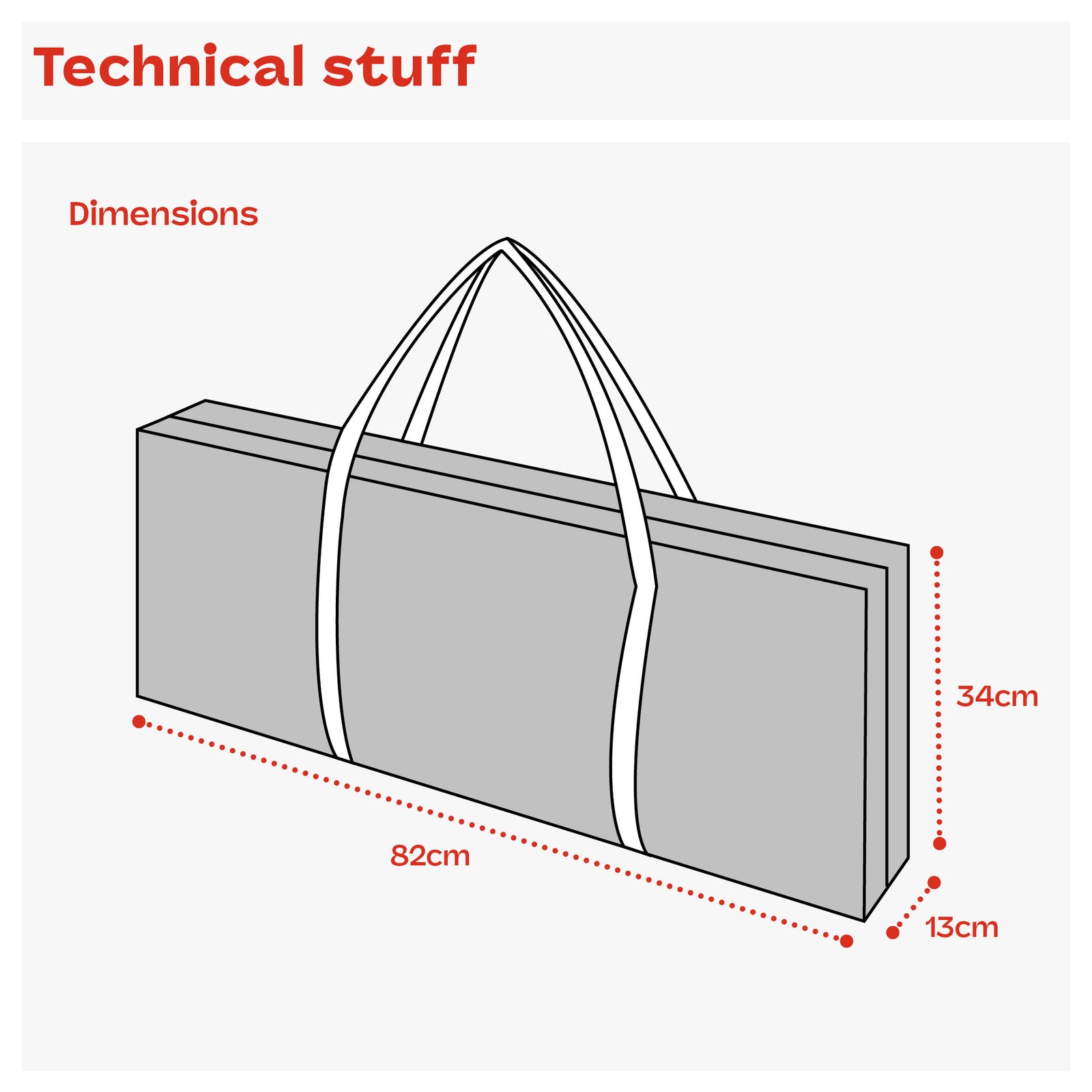 Wrapping Paper Organiser Bag Green With Pocket And Zip Top