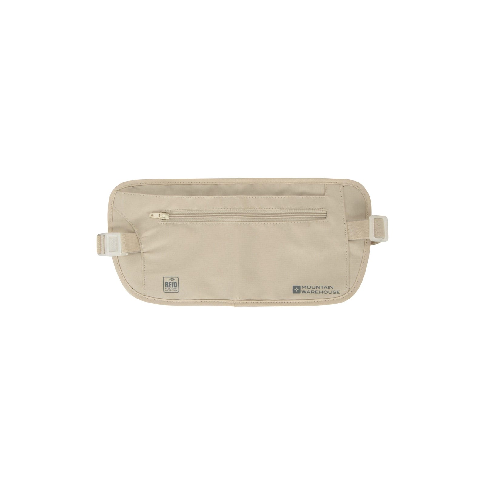Rfid Blocking Waist Bag | One Size | Beige
