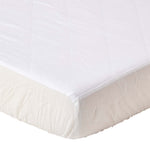 Organic 300 Tc Luxury Quilted Deep Fitted Mattress Protector | Double | Beige