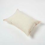 Organic Cotton Cushion Pad | 50cm x 35cm | Beige