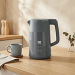 1.7l Fast Boil 3000w Electric Kettle With Led Display | Grey