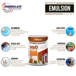Insopaint Interior Emulsion Paint - Anti Mould, Insulating & Energy Saving For Interior Walls & Ceiling | 5l | Rock Salt