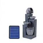 Outdoor Led Water Fountain Decor With Pump Solar Power