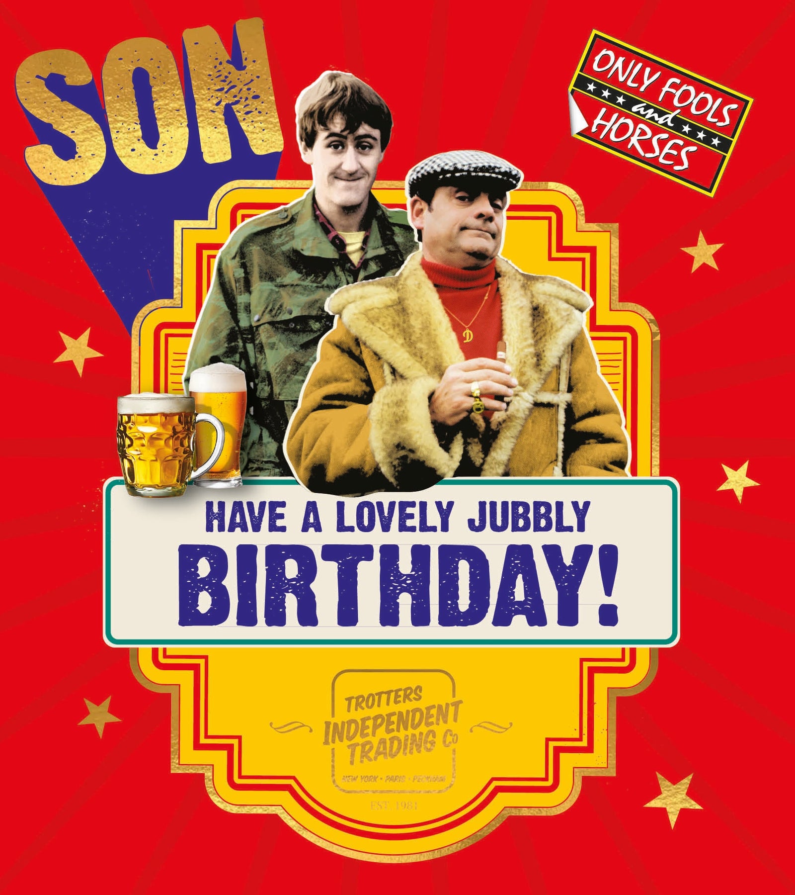 Son Birthday Card Official Product