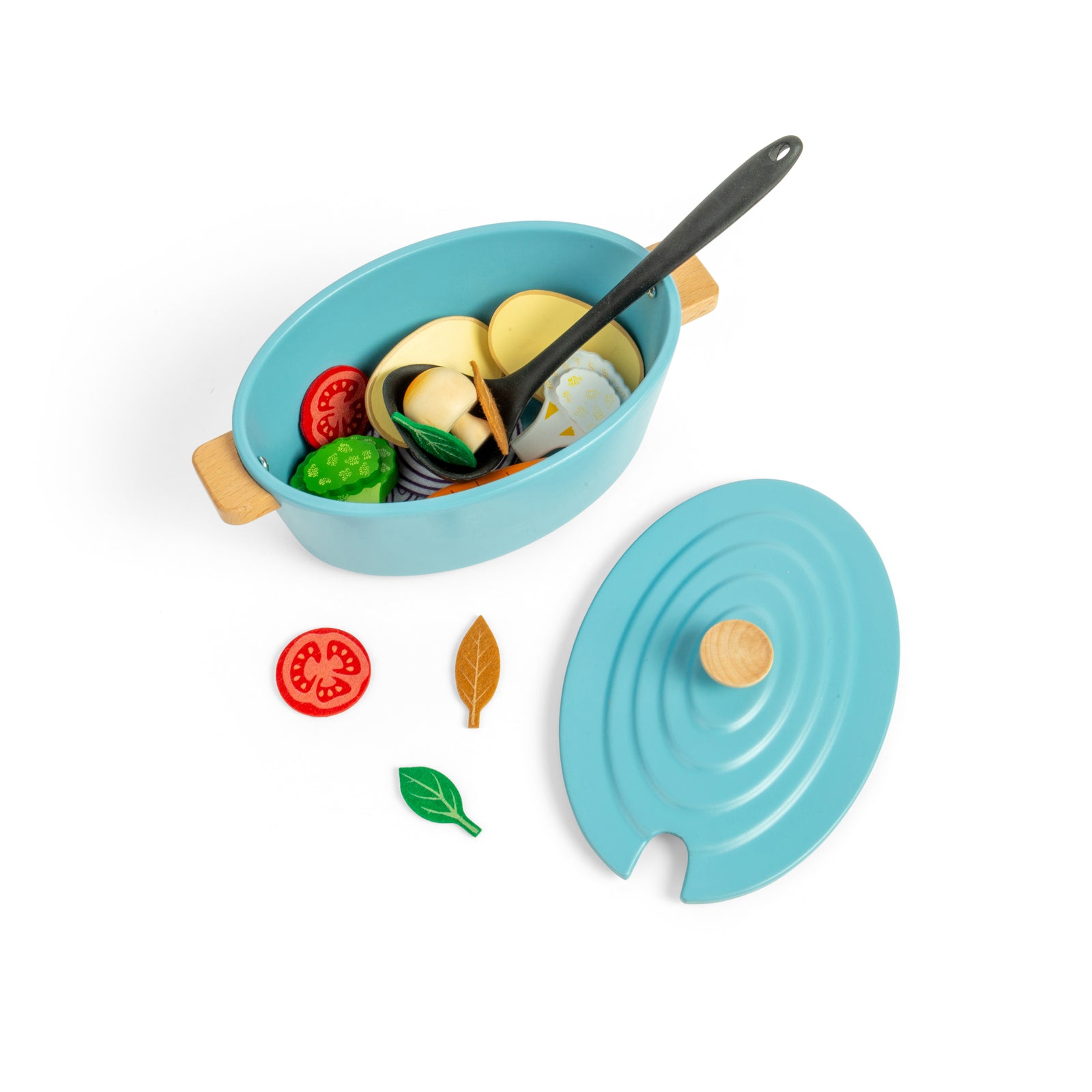 Casserole Dish Set - Wooden Food Toy