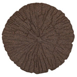 Rubber Garden Stepping Stones - Brown Log | Set of 4 | Brown