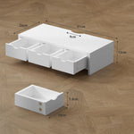 Monitor Stand Riser With 3 Drawers For Laptop, Computer