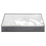 Fabric Clothes And Quilt Storage Box With Handles Foldable Organizer For Closet