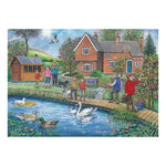 Plum Cottage Big 250 Piece Jigsaw Puzzle