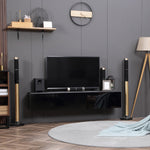 Wall Mounted Tv Stand With Storage | Gray