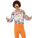60s Groovy Shirt | Medium
