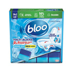 Bloo Toilet Block Original Coloured Water 16x Cleaning Blocks Blue, 800g