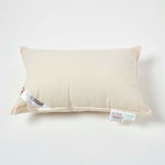 Organic Cotton Cushion Pad | 50cm x 35cm | Beige