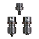 Metal Connector Set - Tap, Hose And Water Stop Connectors