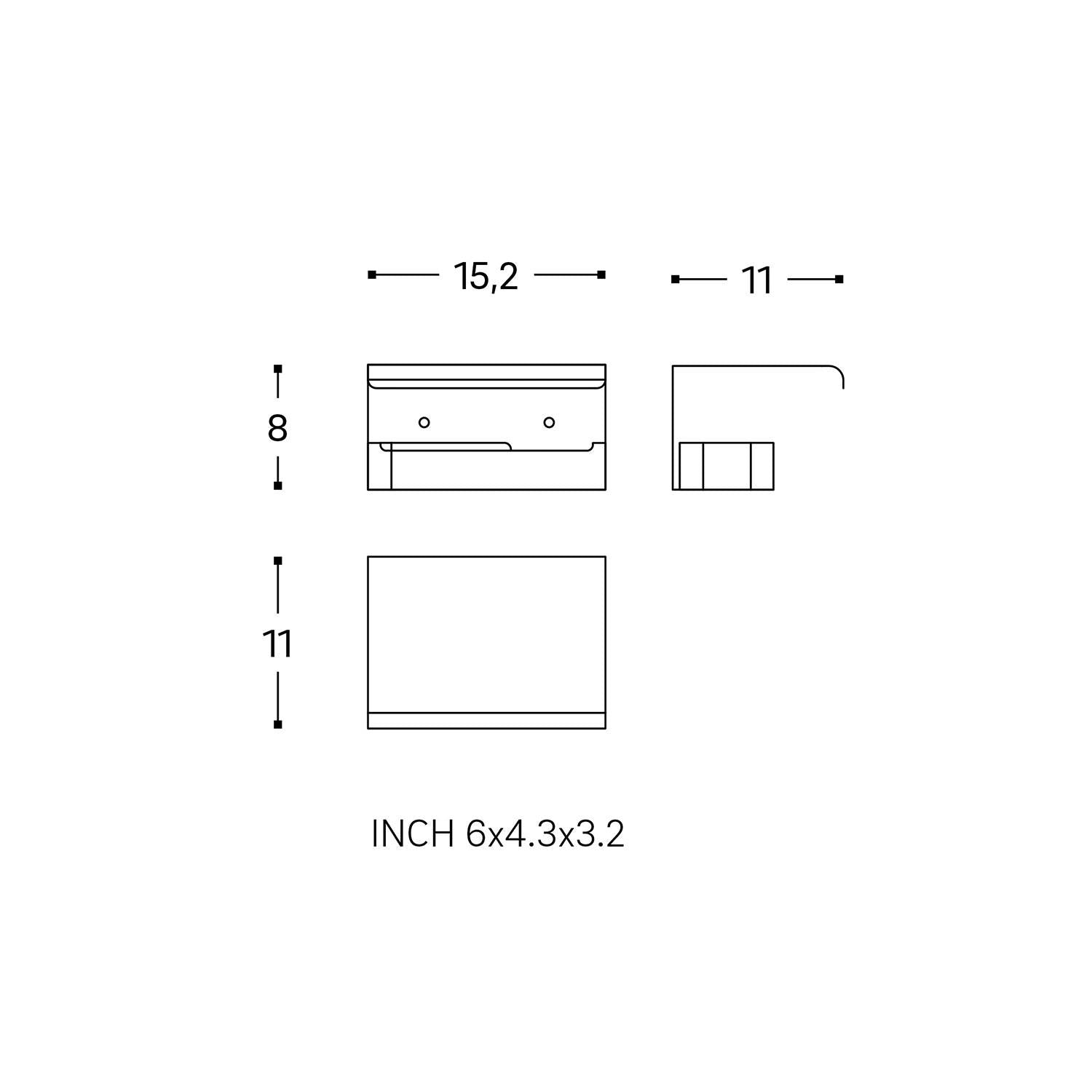 Paper Holder With Cover Chrome Lineb+