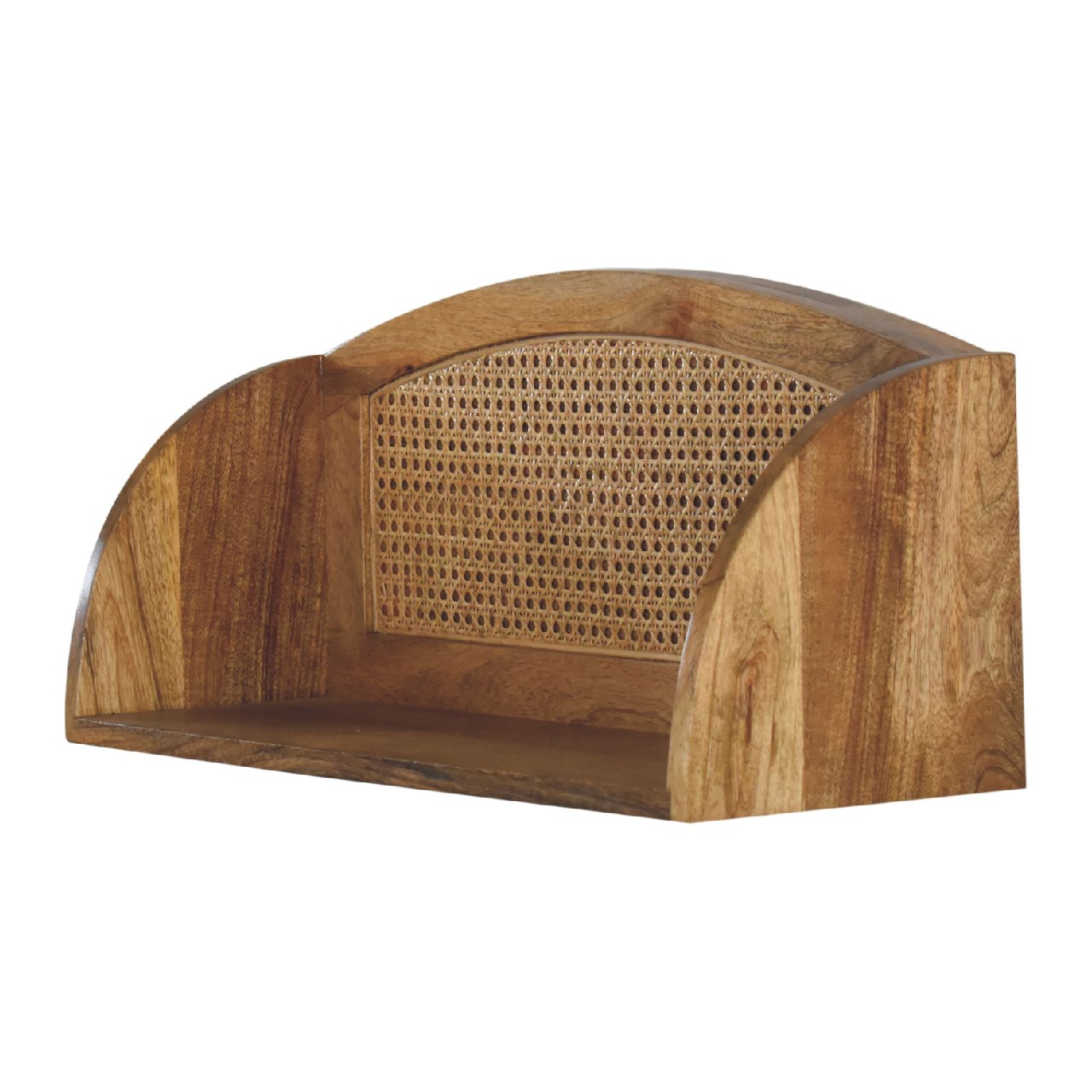 Solid Wood Larissa Open Wall Mounted Shelf
