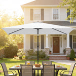 Outsunny Garden Parasol, Outdoor Umbrella With Tilt Function