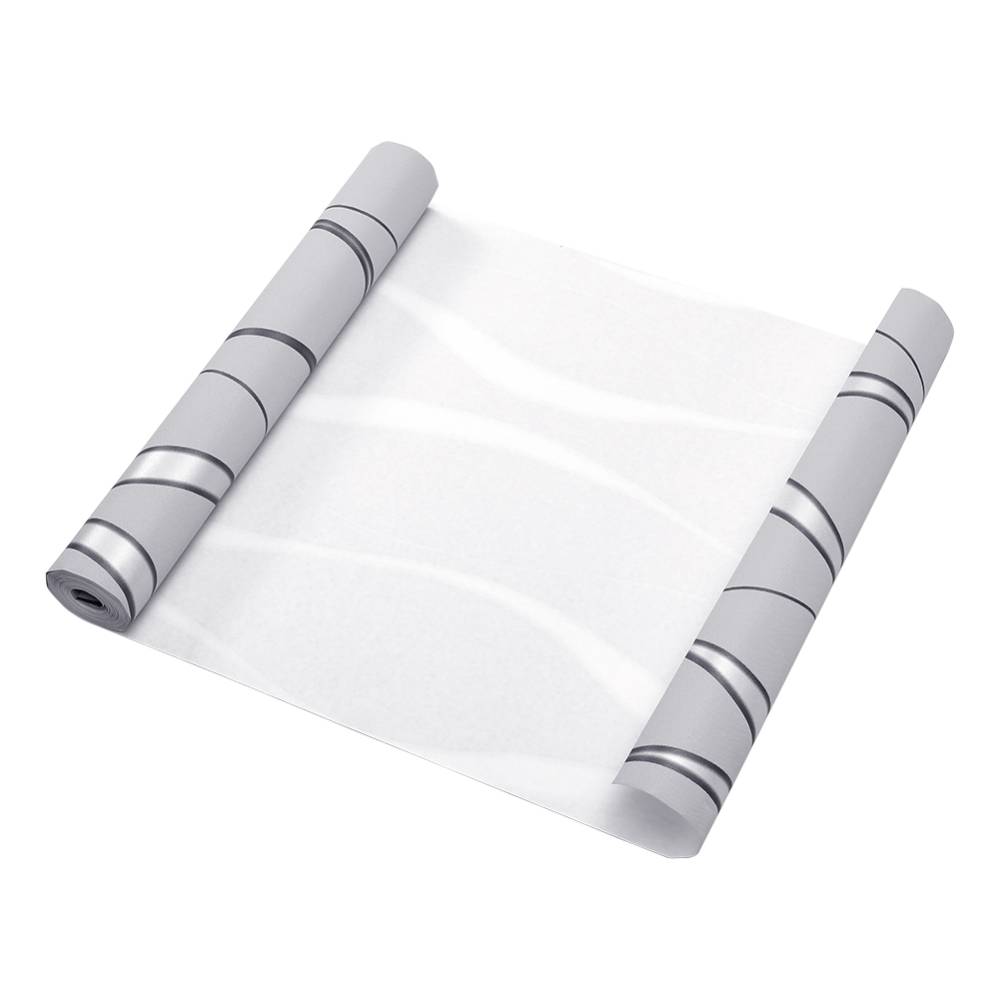 Modern Geometric Wavy Striped Fabric Wallpaper