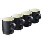 Cooks Professional Stoneware Tea Coffee Mugs 350ml
