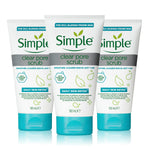 Daily Skin Detox Clear Pore Scrub, 3pk X 150ml | Set of 3 | White