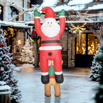 Blow Up Hanging Christmas Decoration With Built-in Led Lights