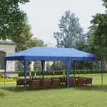 3 X 6 M Pop Up Gazebo Patio Party Event Heavy Duty Canopy | Blue
