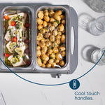 Buffet Server & Plate Warmer - 4 Tray