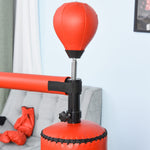 Boxing Punch Bag Stand With Rotating Flexible Arm | Black