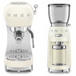 Coffee Bundle | ECF02 Espresso Machine & CGF11 Coffee Grinder | Cream