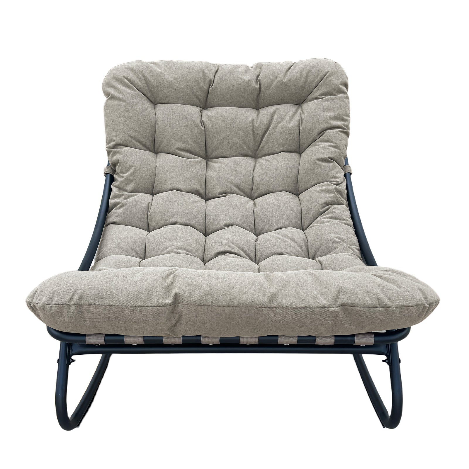 Solace Outdoor Rocking Chair | One Size | Light Brown