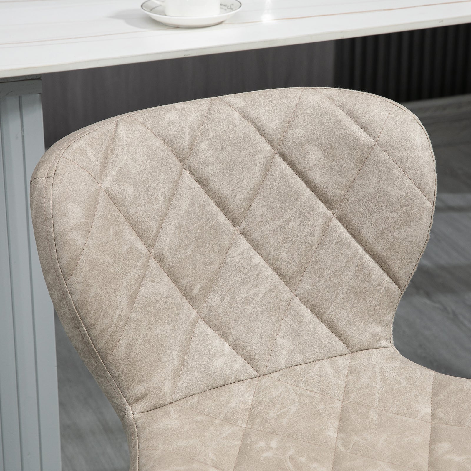 Adjustable Height Swivel Barstools Set Of 2 | Khaki