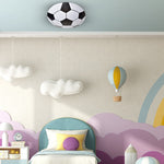 Ball 40cm Wall Or Ceiling Led Lamp 18w A Fun And Economical Eye Catching Feature For Bedroom Playroom Or Man Cave