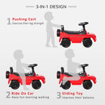 Benz G350 Kids Ride On Sliding Car W/ Under Seat Storage No Power | Red