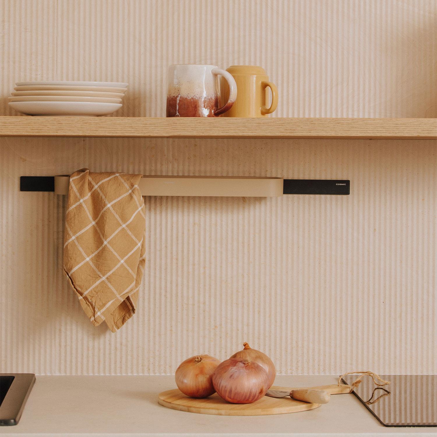 Towel Rail 40cm Wall Mounted Compatible With Alife Collection | Pale Green